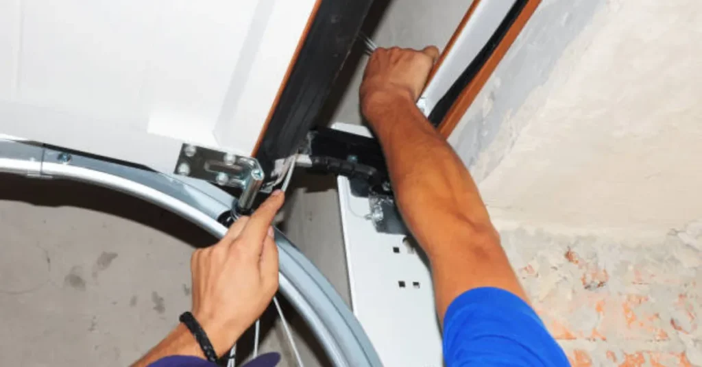how to replace garage door cable