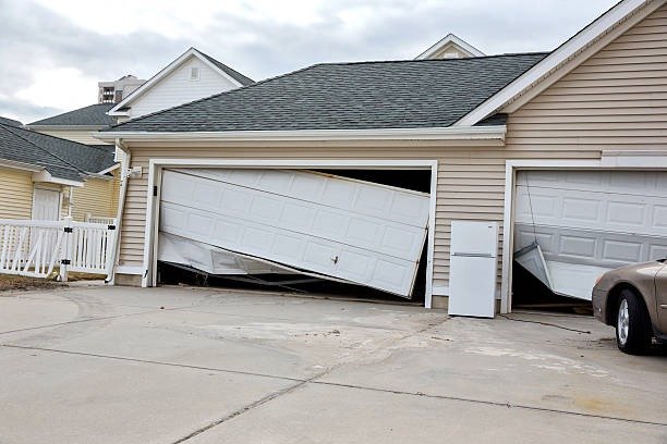 garage door off track repair