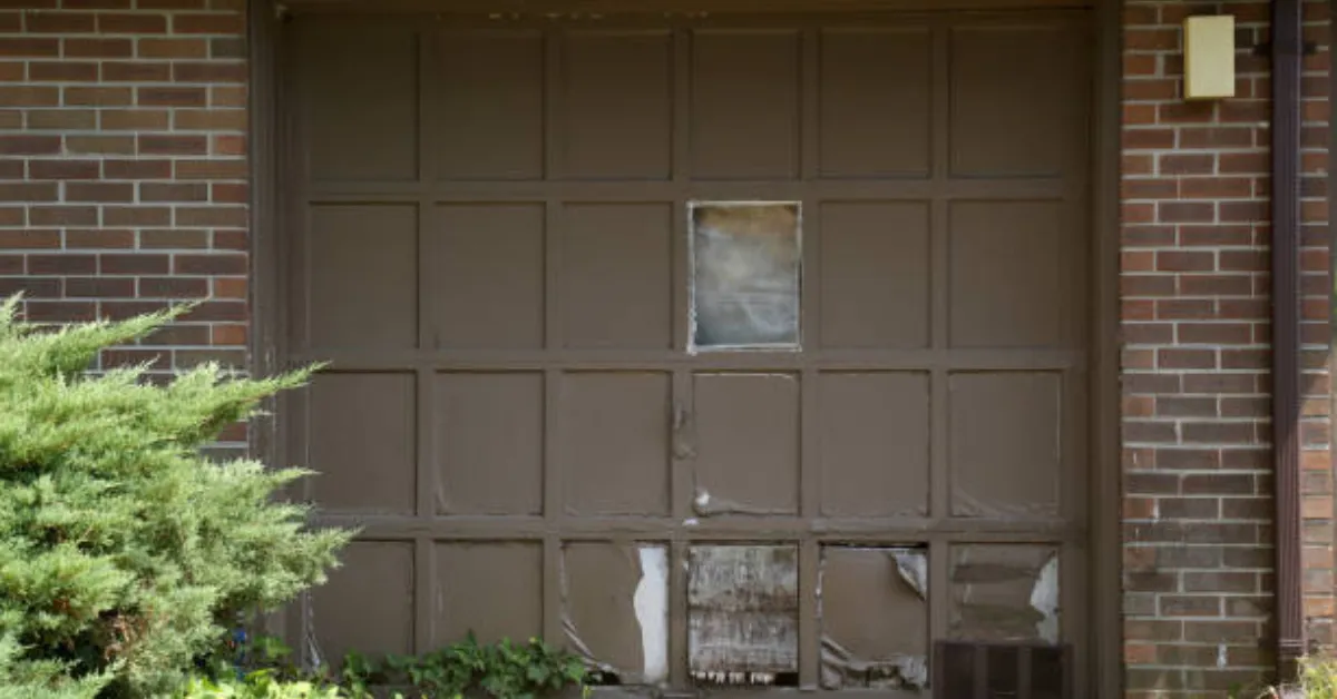 how to fix garage door off track