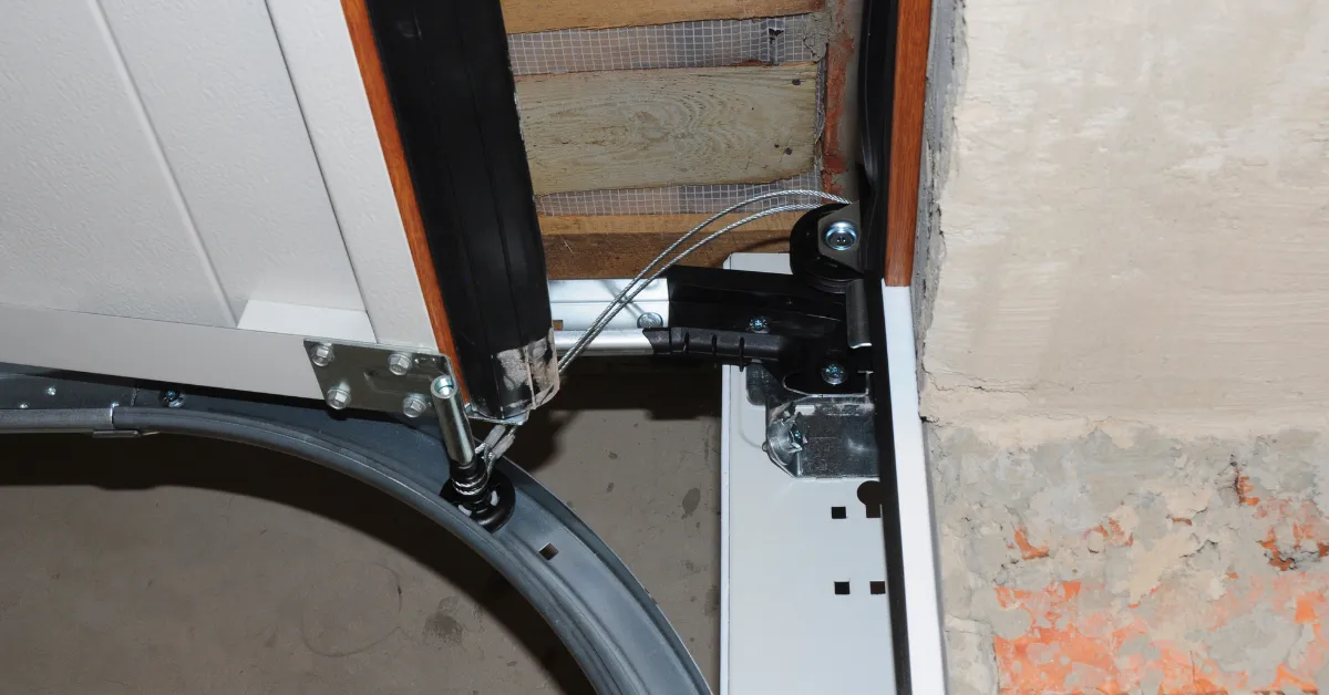 garage door track alignment
